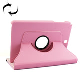 Litchi Texture 360 Degree Rotating Leather Protective Case with Holder for Galaxy Tab A 9.7 / P550 / T550